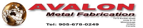 avalon metal fabrication mississauga ontario|Avalon Metal Fabrication Inc, 7575 Kimbel St, Mississauga, .